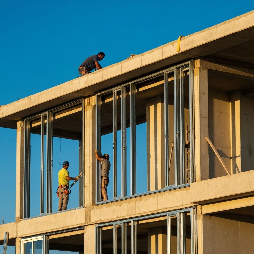 Proyecto de instalación profesional de cerramientos