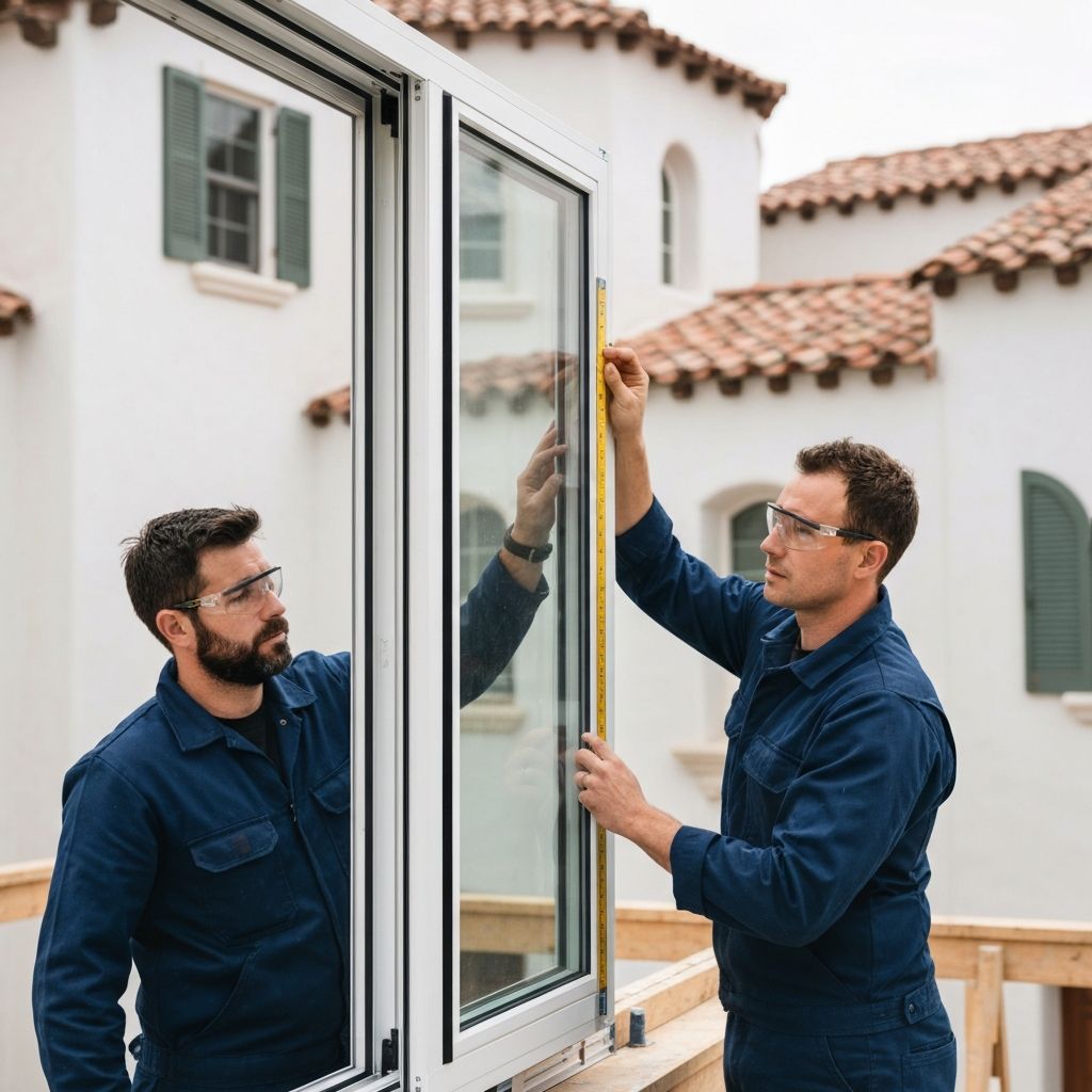Equipo técnico de Window Projects en obra